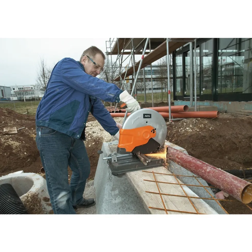 Tronçonneuse à métaux 2300W - disque 355 mm - SMT 355 AEG Powertools