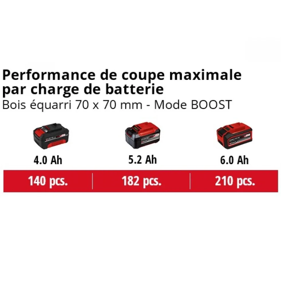 Tronçonneuse sans fil - 18V - FORTEXXA 18/30 - Solo - Power X-Change EINHELL
