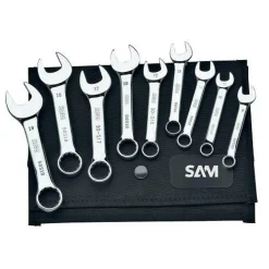 Trousse de 9 clés mixtes coutes - 8 à 19 mm SAM OUTILLAGE