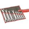 Trousse de 8 clés polygonales à tuyauter - 12 pans à tête fendue SAM OUTILLAGE