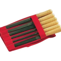 Trousse de 6 limes genève - pour travaux de mécanique SAM OUTILLAGE
