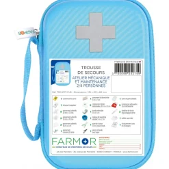 Trousse de secours - atelier mécanique - maintenance - 2/4 personnes FARMOR