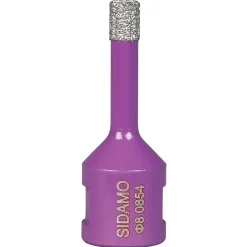 Trépan diamant à sec - M14 - Ø 8 mm SIDAMO
