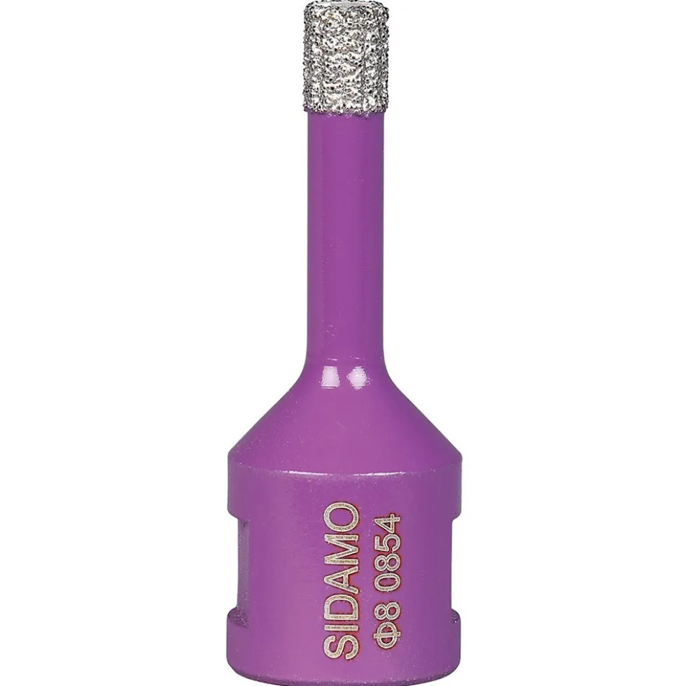 Trépan diamant à sec - M14 - Ø 8 mm SIDAMO