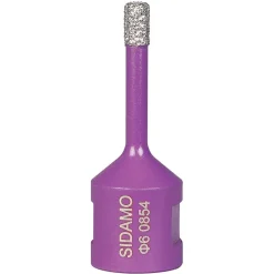 Trépan diamant à sec - M14 - Ø 6 mm SIDAMO