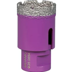 Trépan diamant à sec - M14 - Ø 35 mm SIDAMO