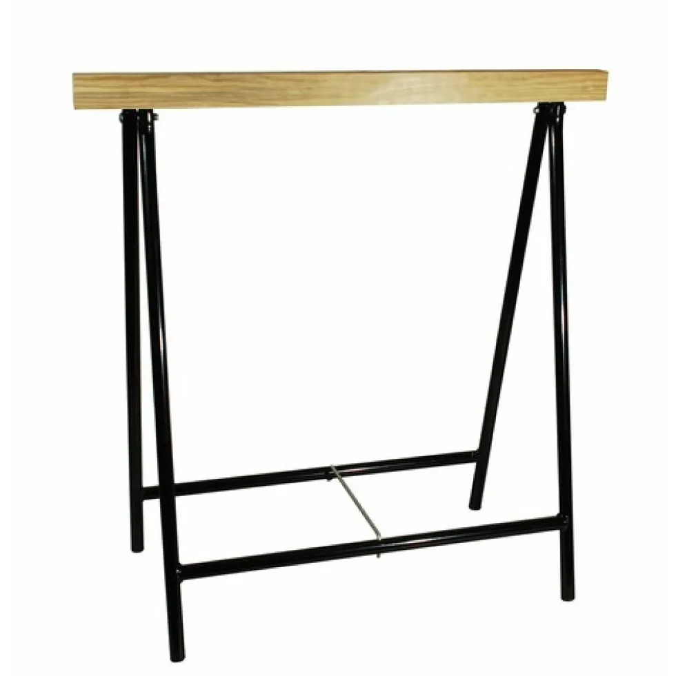 Tréteau métal pliant - Hauteur 80cm THÉARD