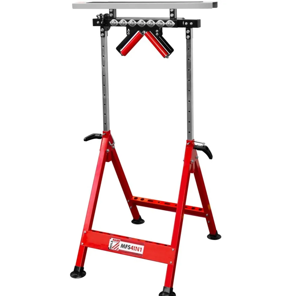 Tréteau - établi multifonctions - hauteur max 1m27 - MFS4IN1 HOLZMANN