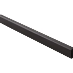Tube de penderie - ovale - aluminium - noir - 3 m - 1019 SYNERCIA