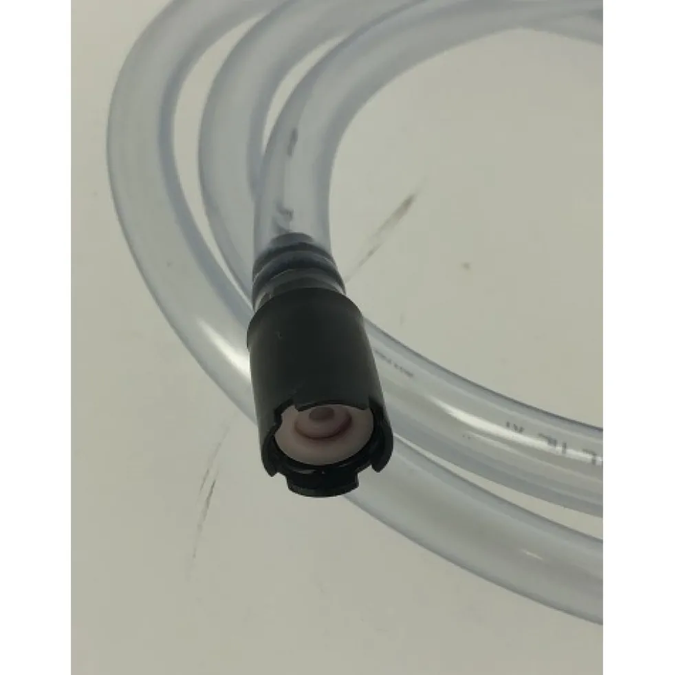 Tube PVC et porte clapet anti-retour pour distributeur de savon 729 DELABIE