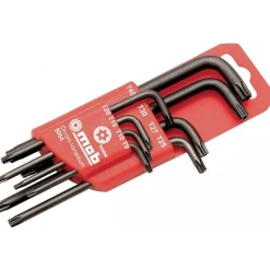 Étui de 8 clés mâles tamper Torx MOB