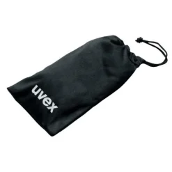 Étui à lunettes de protection à branches - microfibre - noir UVEX