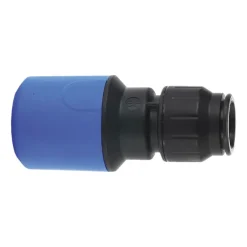Union double inégale PE - tube PE Ø 20 mm - tube PER et cuivre Ø 15 mm - Speedfit Blue John Guest