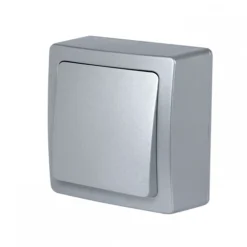 Va-et-vient aluminium mat en saillie - Blok DEBFLEX