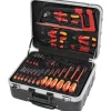 Valise trolley de maintenance électrique - 128 outils SAM OUTILLAGE