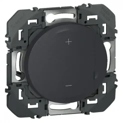 Variateur 2 fils sans neutre - Noir - Dooxie LEGRAND