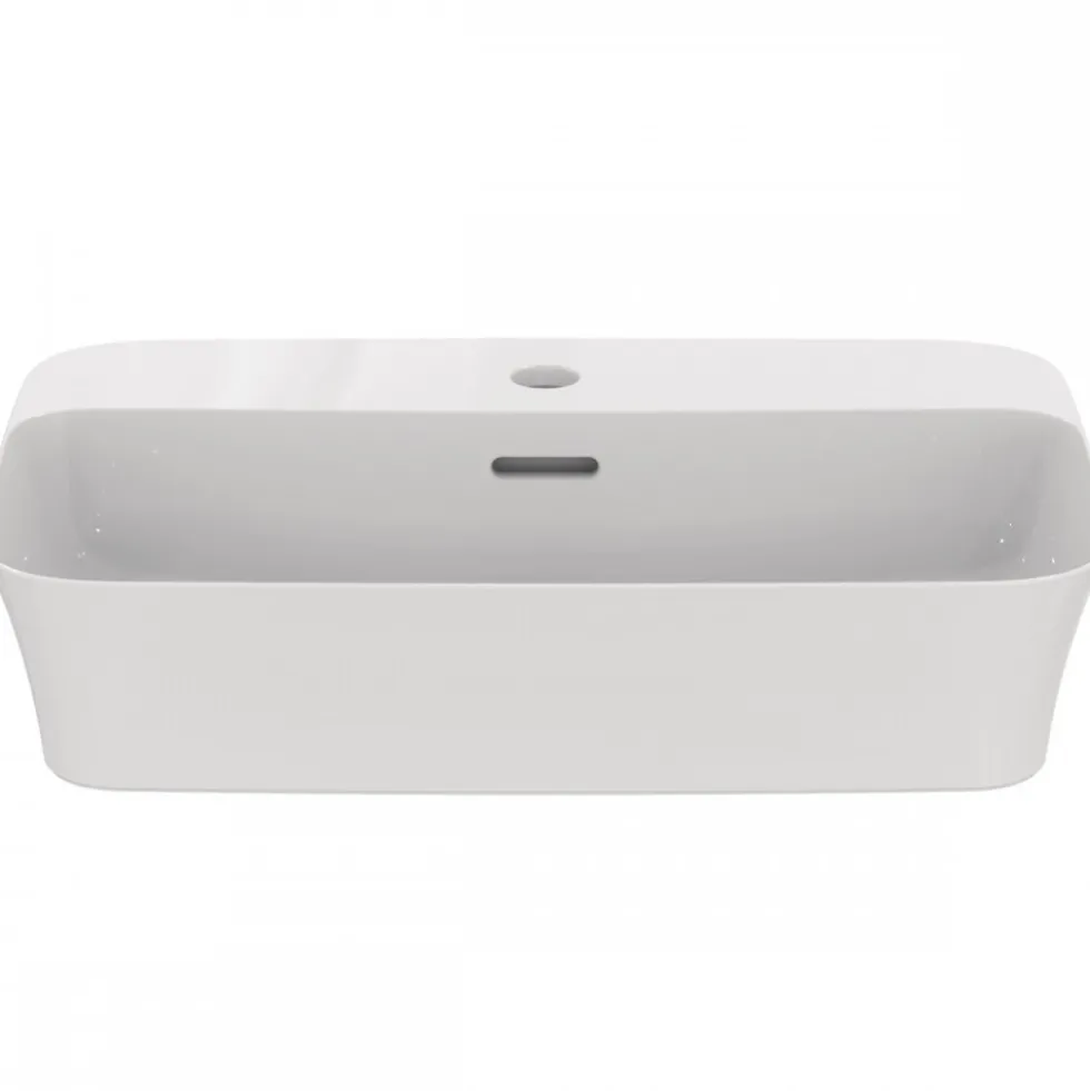 Vasque à poser - rectangulaire - blanc brillant - 55 x 38 cm - Ipalyss IDEAL STANDARD
