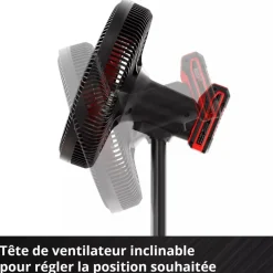 Ventilateur sur pied GE-CF 18/320 P Li-Solo - hélice 320mm - Power X-Change EINHELL
