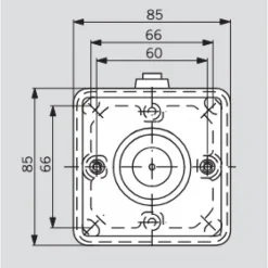 Ventouse électromagnétique pour sécurité incendie - EM 500 A DORMAKABA