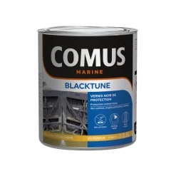 Vernis noir de protection - Blacktune COMUS