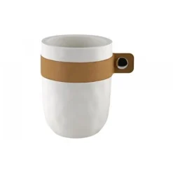 Verre à dents - style Mug - Blanc - Lio SPIRELLA