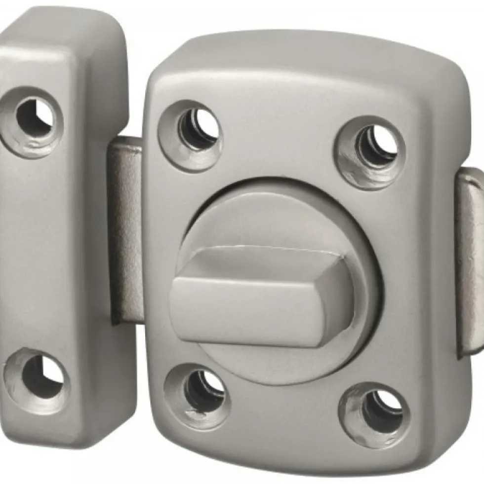 Verrou à bouton tournant plat - DRD ABUS