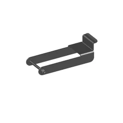 Verrou de barrière à bascule longueur 250 mm finition noir TORBEL