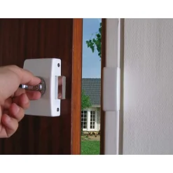 Verrou de porte - fixation invisible - 4 coloris - V83 Styl' ABUS