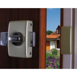 Verrou de porte - fixation invisible - 4 coloris - V83 Styl' ABUS
