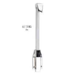 Verrou en applique - à coulisse - chromé ASSA ABLOY
