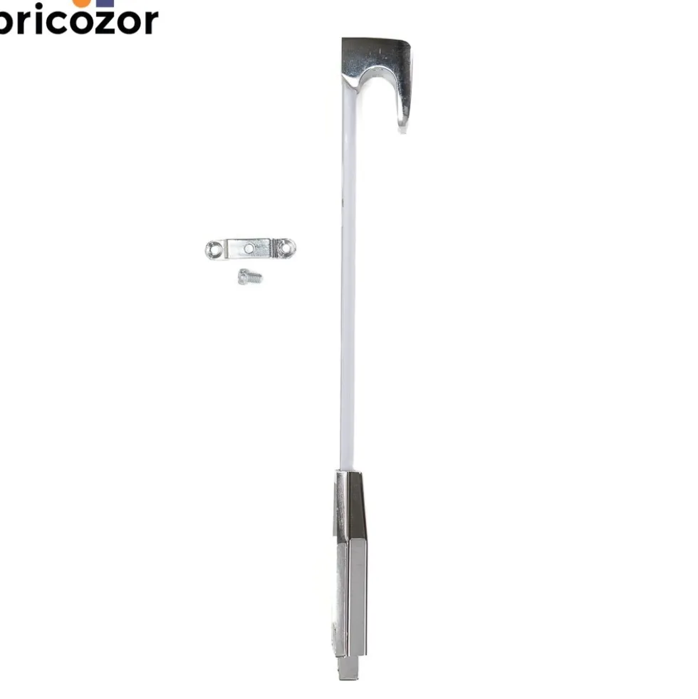 Verrou en applique - à coulisse - chromé ASSA ABLOY