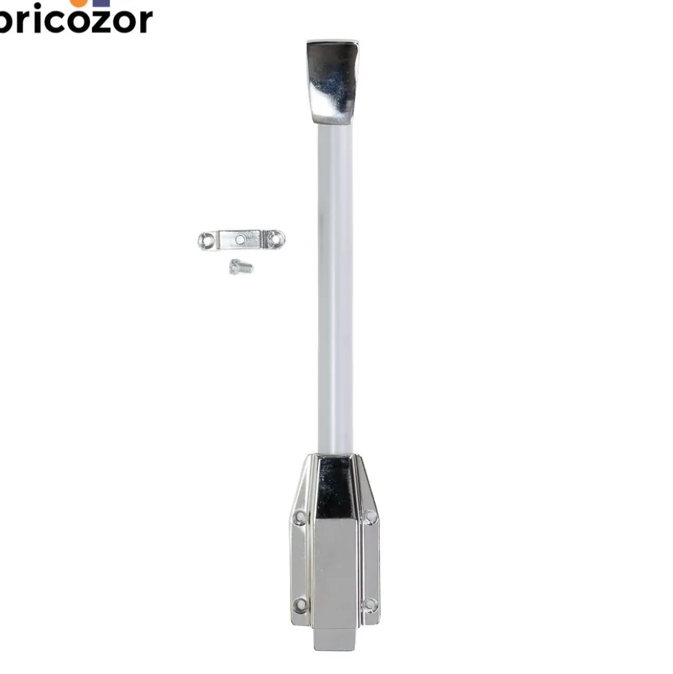 Verrou en applique - à coulisse - chromé ASSA ABLOY