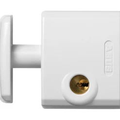 Verrou FTS3002 blanc varie pour fenêtre - avec gâche en saillie ABUS