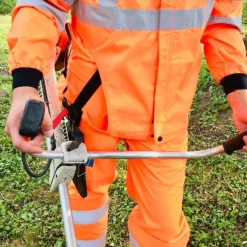 Veste de débroussaillage orange fluo classe 2 NIEPPE FRANCITAL
