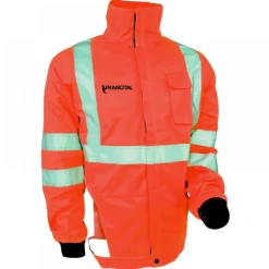 Veste de débroussaillage orange fluo classe 2 NIEPPE FRANCITAL