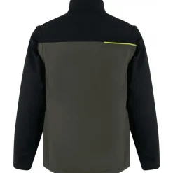 Veste Softshell 2 en 1 coupe-vent et déperlante SOCCIA - kaki et noir DELTA PLUS