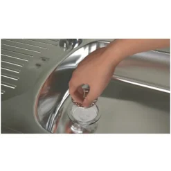Vidage complet pour évier 2 cuves - Siphonette Cleany Quick VALENTIN