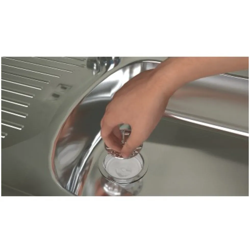 Vidage complet pour évier 1 cuve - Siphonette Cleany Quick VALENTIN