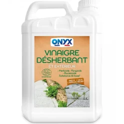 Vinaigre désherbant et extérieur et 9,5° - herbicide et fongicide ONYX