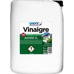 Vinaigre ménager - concentré 14° - 20 litres ONYX