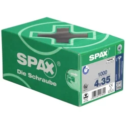 Vis à bois - tête fraisée - Pozidriv - filetage partiel - Wirox SPAX