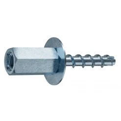 Vis béton en acier zingué tête hexagonale taraudée TMK M8/M10 - par 50 G&B FISSAGGI