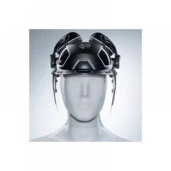 Visière de protection pheos faceguard en polycarbonate -avec coquilles UVEX