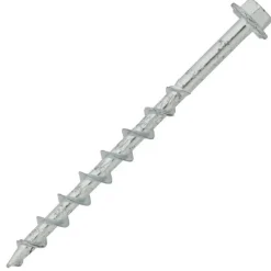 Vis pour béton cellulaire - démontable - tête hexagonale - zinguée SCELL IT