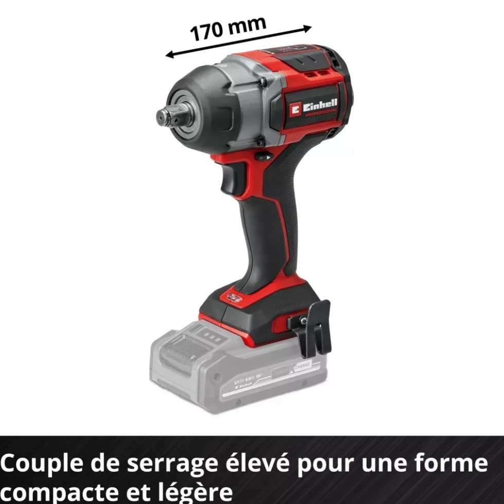 Visseuse à chocs Pro TP-CW 18/750-C Li BL - Solo - Power X-Change EINHELL PROFESSIONAL