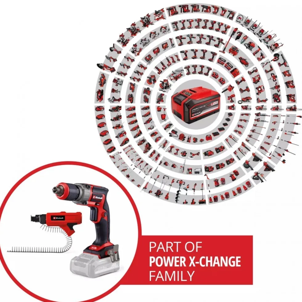 Visseuse à placo sans fil Pro TP-DY 18 Li BL + Accessoire - Power X-Change EINHELL PROFESSIONAL
