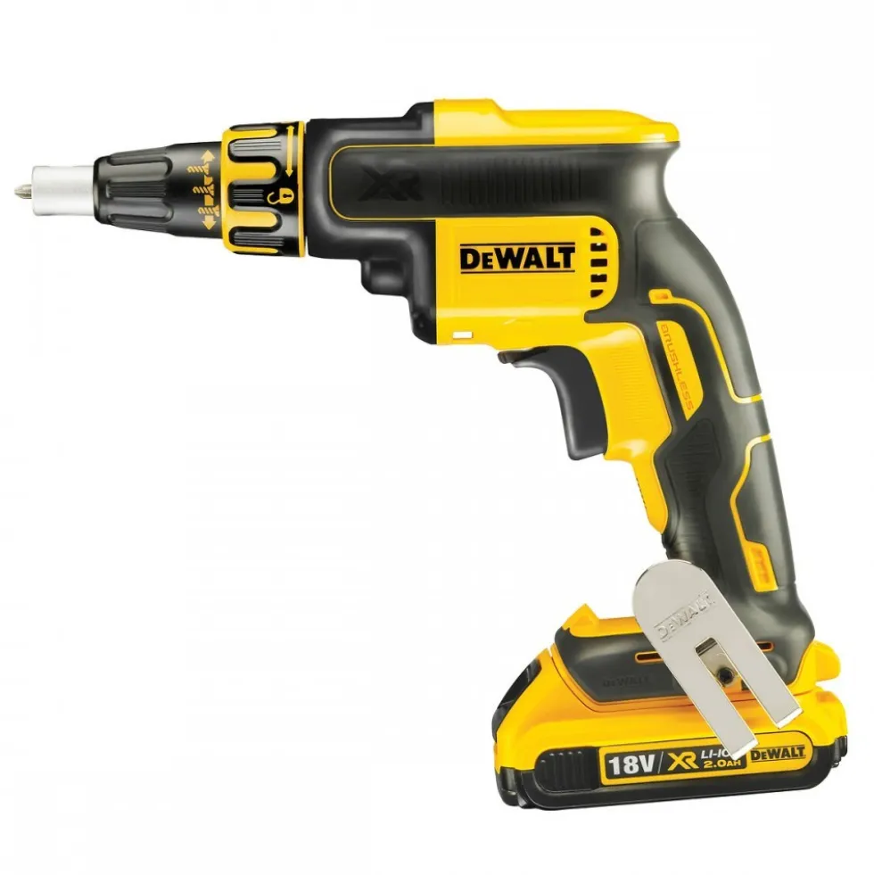 Visseuse placo - XR 18V 2Ah Li-Ion Brushless - DCF620D2-QW DEWALT