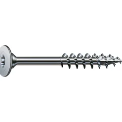Vis à tête disque plate extra large - acier nickelé - empreinte Torx SPAX