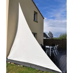 Voile d'ombrage DAYTONA blanc - 360x360x360cm - sans accessoires Confortex
