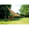 Voile d'ombrage triangle MIAMI beige - 300x300x360 cm + accessoires Confortex